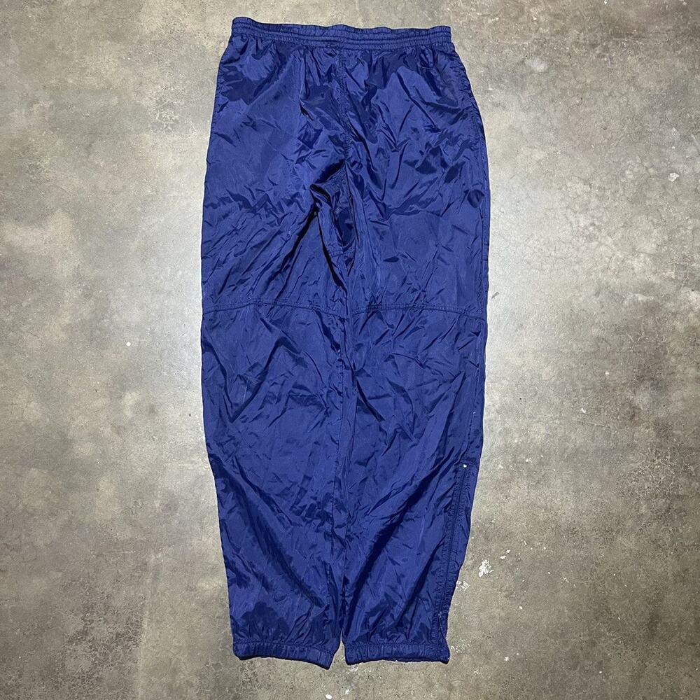 Vintage 90s Nike Navy Thin Windbreaker Sweatpants 32x31